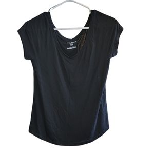OLD NAVY Plain Black Tee